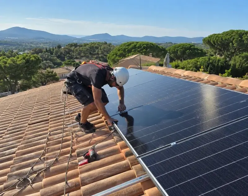 Installateur panneaux solaires Saint-Laurent-sur-Saône — pose photovoltaïque sur toiture